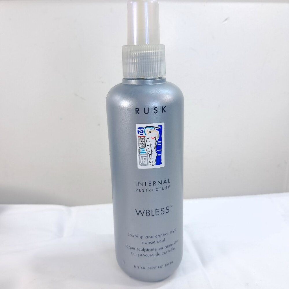 Rusk W8less Internal Restructure Shaping and Control Myst mist weightless‎ spray